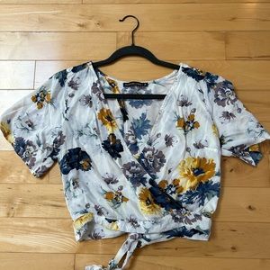 A&F Floral Blouse